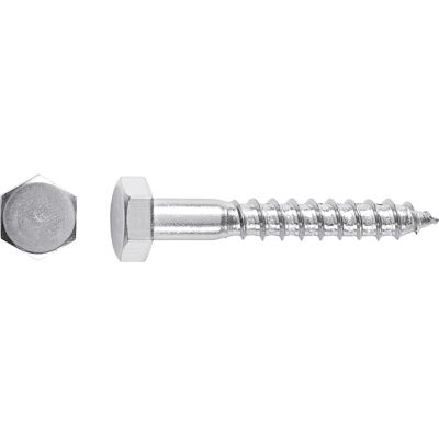 LUXTOOLS LUX-TOOLS Sechskantkopf Holzschraube Außensechskant-Antrieb Ø 6 mm x 40 mm LUXTOOLS LUX-TOOLS Sechskantkopf Holzschraube Außensechskant-Antrieb Ø 6 mm x 40 mm