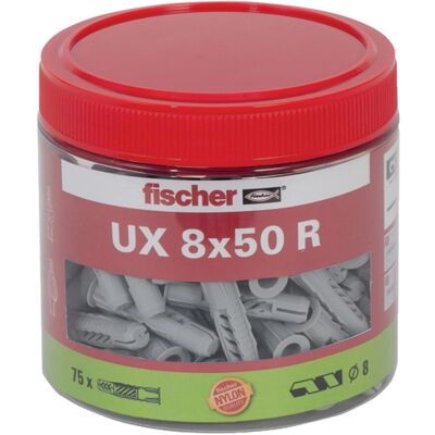 Fischer Universaldübel UX 8 x 50 R Dose (75 ST) Fischer Universaldübel UX 8 x 50 R Dose (75 ST)