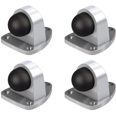 Basi Boden Türstopper Set 4* TS 22 Edelstahl Optik Basi Boden Türstopper Set 4* TS 22 Edelstahl Optik