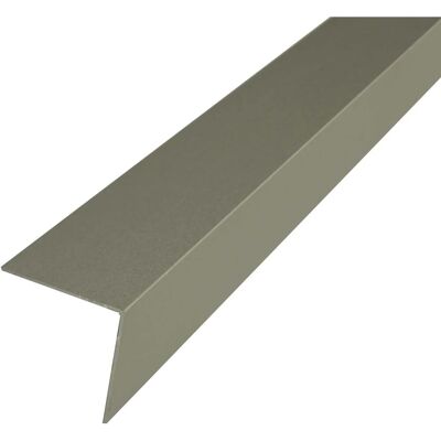 Arcansas Winkelprofil gleichschenklig Aluminium 20 mm x 20 mm x 1.000 mm Bronze Arcansas Winkelprofil gleichschenklig Aluminium 20 mm x 20 mm x 1.000 mm Bronze