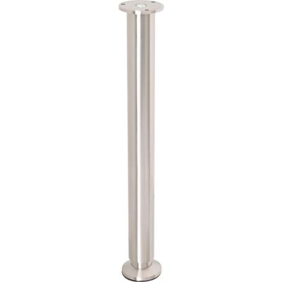 Wagner Möbelfuß Classic Ø 3,8 cm Justierbar 40 cm - 41,8 cm Edelstahl-Optik Wagner Möbelfuß Classic Ø 3,8 cm Justierbar 40 cm - 41,8 cm Edelstahl-Optik