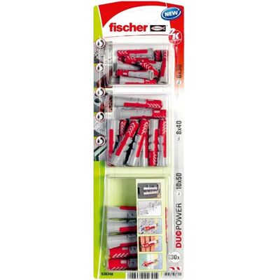 Fischer Duopower Dübel Set 6 / 8 / 10 K Fischer Duopower Dübel Set 6 / 8 / 10 K