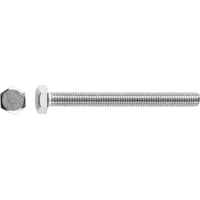 LUXTOOLS LUX-TOOLS Maschinenschrauben Sechskantkopf M6 x 50 mm Stahl 50 Stück LUXTOOLS LUX-TOOLS Maschinenschrauben Sechskantkopf M6 x 50 mm Stahl 50 Stück