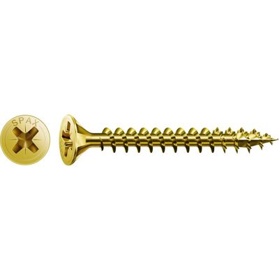 Spax Senkkopf Universalschraube PZ-Antrieb Ø 4 mm x 20 mm 100 Stück Spax Senkkopf Universalschraube PZ-Antrieb Ø 4 mm x 20 mm 100 Stück