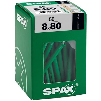 Spax Nageldübel Typ-ND 8 mm x 80 mm 50 Stück Spax Nageldübel Typ-ND 8 mm x 80 mm 50 Stück