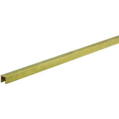 Arcansas U-Profil Messing 8 mm x 8 mm Arcansas U-Profil Messing 8 mm x 8 mm