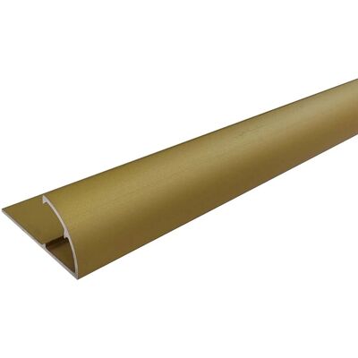 Arcansas Ausgleichsprofil Aluminium 12 mm x 34 mm x 1.000 mm Gold Arcansas Ausgleichsprofil Aluminium 12 mm x 34 mm x 1.000 mm Gold
