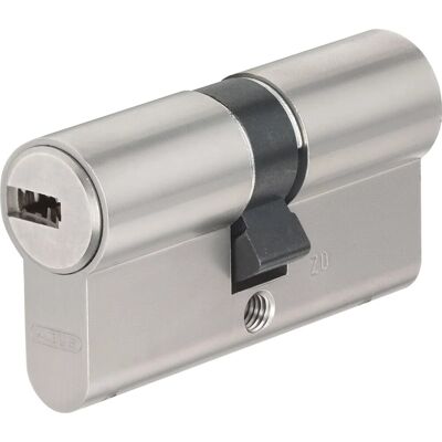 Abus Einbaudoppelzylinder System D20 40/50 mit Not und Gefahrenfunktion Nickel Abus Einbaudoppelzylinder System D20 40/50 mit Not und Gefahrenfunktion Nickel