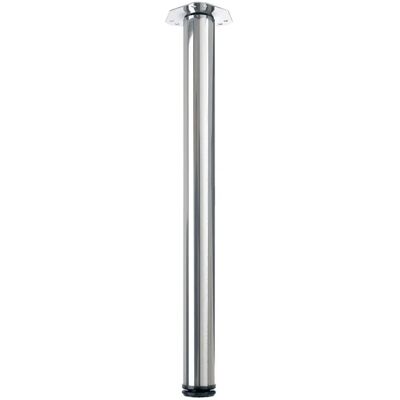 Hettich Edelstahl Tischbein - 700-730mm, Ø60mm, Verstellbar, 4Stück Hettich Edelstahl Tischbein - 700-730mm, Ø60mm, Verstellbar, 4Stück