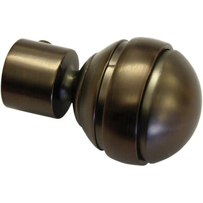 Gardinia Endstück Chicago Kugel für Ø 20 mm Bronze 2-er Pack Gardinia Endstück Chicago Kugel für Ø 20 mm Bronze 2-er Pack