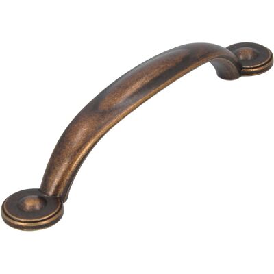 Siro Möbelgriff 1916 Metall Messing Antik Lochabstand 96 mm Siro Möbelgriff 1916 Metall Messing Antik Lochabstand 96 mm