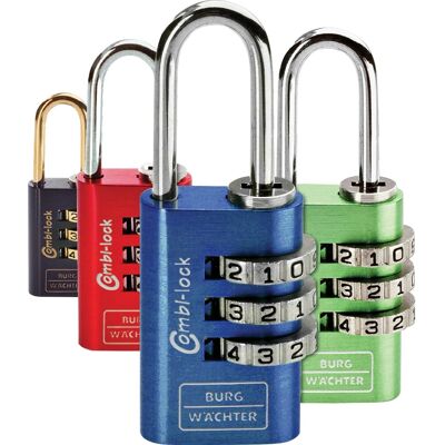 Burg Wächter Verstellbares Zahlenschloss Combi Lock Fun 88 30 Alu Burg Wächter Verstellbares Zahlenschloss Combi Lock Fun 88 30 Alu