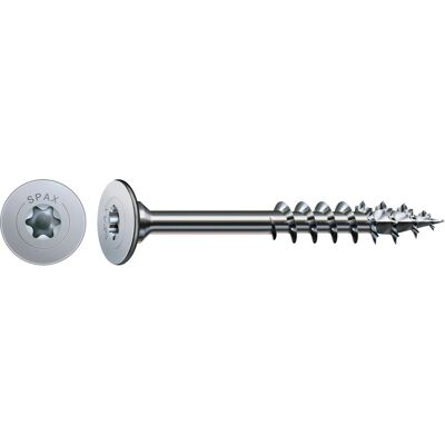 Spax Flachkopf Universalschraube T-Star plus-Antrieb Ø 4 mm x 30 mm 50 Stück Spax Flachkopf Universalschraube T-Star plus-Antrieb Ø 4 mm x 30 mm 50 Stück