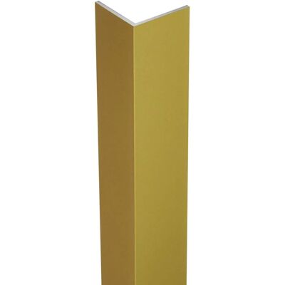 Arcansas Winkelprofil gleichschenklig Aluminium 20 mm x 20 mm x 1.000 mm Gold Arcansas Winkelprofil gleichschenklig Aluminium 20 mm x 20 mm x 1.000 mm Gold