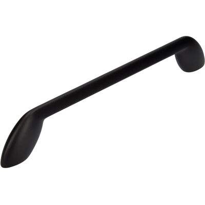 Siro Möbelgriff 2392 Metall Schwarz Matt Lochabstand 160 mm Siro Möbelgriff 2392 Metall Schwarz Matt Lochabstand 160 mm