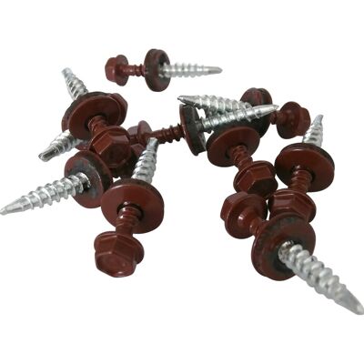 Easypan Schrauben Selbstschneidend 35 mm Rot 40 Stück Easypan Schrauben Selbstschneidend 35 mm Rot 40 Stück