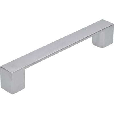 Siro Möbelgriff 2157 Metall Matt Verchromt Lochabstand 128 mm Siro Möbelgriff 2157 Metall Matt Verchromt Lochabstand 128 mm