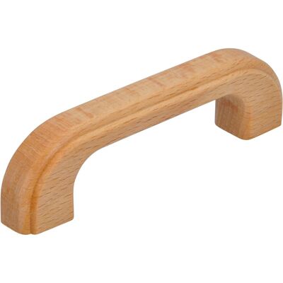Siro Möbelgriff S30 Holz Buche Natur Lackiert Lochabstand 96 mm Siro Möbelgriff S30 Holz Buche Natur Lackiert Lochabstand 96 mm