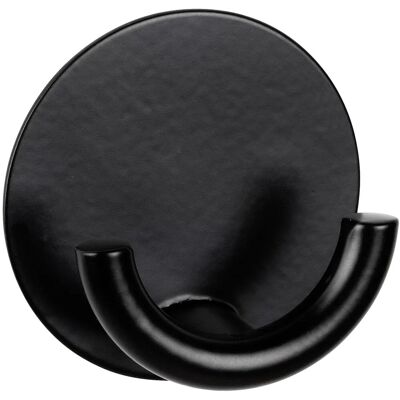Wenko Edelstahl-Wandhaken Rondo Selbstklebend Ø 5,3 cm x 2,5 cm Schwarz Wenko Edelstahl-Wandhaken Rondo Selbstklebend Ø 5,3 cm x 2,5 cm Schwarz
