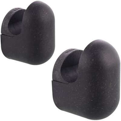 Wagner Wandhaken Set Pill Schwarz Wagner Wandhaken Set Pill Schwarz