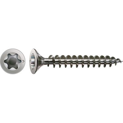 Spax Edelstahlschraube A2 T-Star Plus T10 S-Spitze Senkkopf 3 x 25 mm 25 Stück Spax Edelstahlschraube A2 T-Star Plus T10 S-Spitze Senkkopf 3 x 25 mm 25 Stück