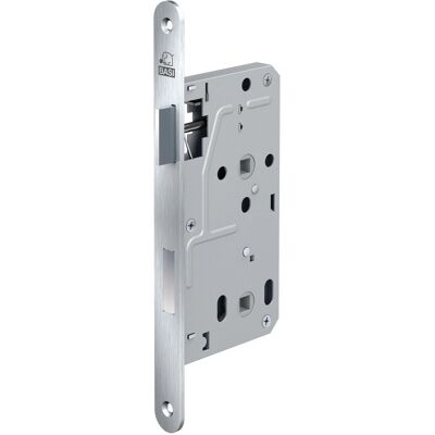 Basi Zimmertürschloss ES 929 BAD DIN Rechts Rundstulp 20 mm Edelstahl Falle Kunststoff Riegel Aluminium Basi Zimmertürschloss ES 929 BAD DIN Rechts Rundstulp 20 mm Edelstahl Falle Kunststoff Riegel Aluminium