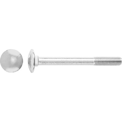 LUXTOOLS LUX-TOOLS Schlossschrauben Flachrundkopf M6 x 70 mm Stahl 100 Stück LUXTOOLS LUX-TOOLS Schlossschrauben Flachrundkopf M6 x 70 mm Stahl 100 Stück