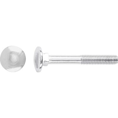 LUXTOOLS LUX-TOOLS Schlossschraube M6 x 40 mm Verzinkt Teilgewinde 100 Stück LUXTOOLS LUX-TOOLS Schlossschraube M6 x 40 mm Verzinkt Teilgewinde 100 Stück