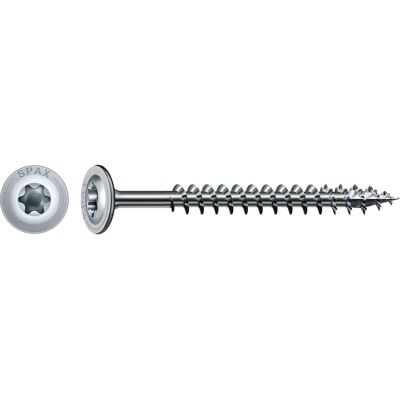 Spax Tellerkopf Holzschraube T-Star plus-Antrieb Ø 8 mm x 100 mm 20 Stück Spax Tellerkopf Holzschraube T-Star plus-Antrieb Ø 8 mm x 100 mm 20 Stück