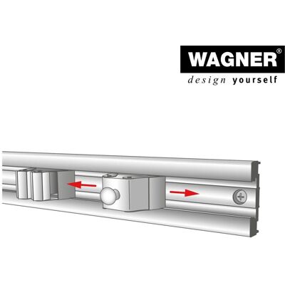 Wagner Knopf 2er Set Hooks4Tools 49 mm x 52 mm x 37 mm Silber-Alu Wagner Knopf 2er Set Hooks4Tools 49 mm x 52 mm x 37 mm Silber-Alu