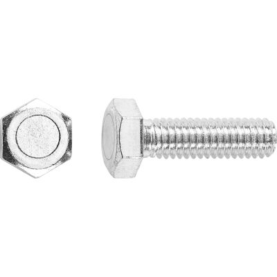 LUXTOOLS LUX-TOOLS Maschinenschrauben Sechskantkopf M5 x 25 mm Stahl 50 Stück LUXTOOLS LUX-TOOLS Maschinenschrauben Sechskantkopf M5 x 25 mm Stahl 50 Stück