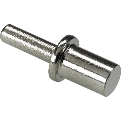 Hettich Steck-Bodenträger Ø 3 mm / 5 mm Stahl Vernickelt 20 Stück Hettich Steck-Bodenträger Ø 3 mm / 5 mm Stahl Vernickelt 20 Stück