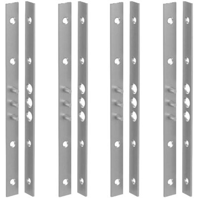 Basi Bändersicherung BS 280 mit 3 Zapfen und Schrauben 280*20 mm Verzinkt 4er Set Basi Bändersicherung BS 280 mit 3 Zapfen und Schrauben 280*20 mm Verzinkt 4er Set