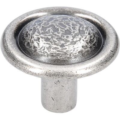 Siro Möbelknopf 1579 Metall Silberfarben Antik Ø 37 mm Siro Möbelknopf 1579 Metall Silberfarben Antik Ø 37 mm