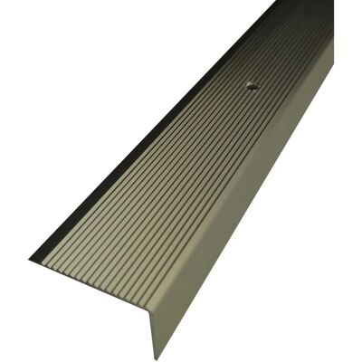 Arcansas Treppenkantenprofil Aluminium 6 mm x 25 mm x 2.000 mm Bronze Arcansas Treppenkantenprofil Aluminium 6 mm x 25 mm x 2.000 mm Bronze