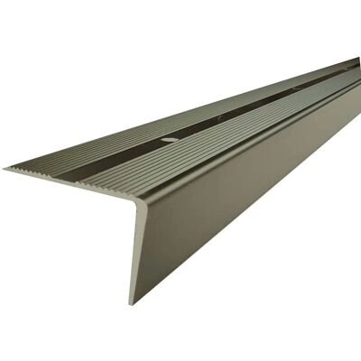 Arcansas Treppenkantenprofil Aluminium 10 mm x 25 mm x 1.000 mm Bronze Arcansas Treppenkantenprofil Aluminium 10 mm x 25 mm x 1.000 mm Bronze