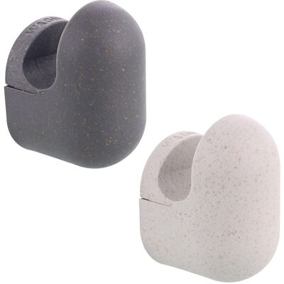 Wagner Wandhaken-Set Pill WH 0410 Schiefergrau-Lichtgrau 4 Stück Wagner Wandhaken-Set Pill WH 0410 Schiefergrau-Lichtgrau 4 Stück