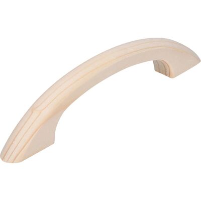 Siro Möbelgriff S251 Fichte Roh Lochabstand 96 mm Siro Möbelgriff S251 Fichte Roh Lochabstand 96 mm