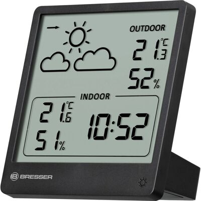 BRESSER Funkwetterstation Slim mit Trendanzeige BRESSER Funkwetterstation Slim mit Trendanzeige