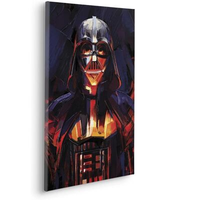 Komar Keilrahmenbild Star Wars Darth Vader Flaming Schwarz Komar Keilrahmenbild Star Wars Darth Vader Flaming Schwarz
