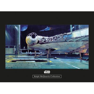 Komar Wandbild Star Wars Hangar 40 x 30 cm Komar Wandbild Star Wars Hangar 40 x 30 cm