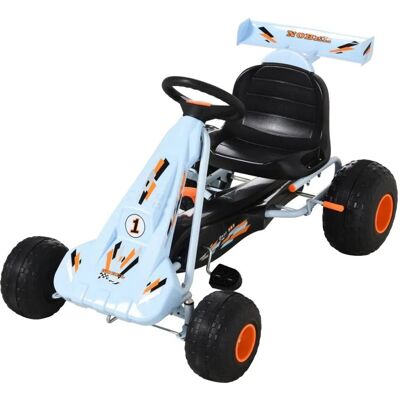 HOMCOM Go Kart Kinderfahrzeug mit Pedal Bremsen HOMCOM Go Kart Kinderfahrzeug mit Pedal Bremsen