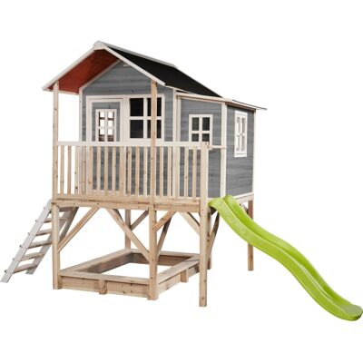 Exit Toys EXIT Loft 550 Holzspielhaus Grau Exit Toys EXIT Loft 550 Holzspielhaus Grau