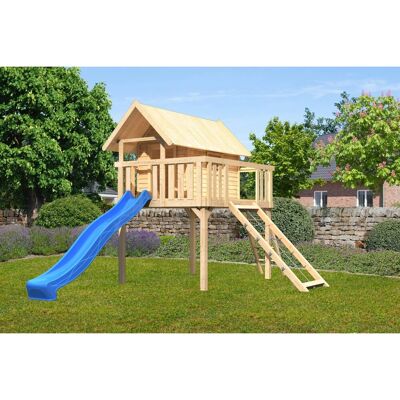 AKUBI Fidel Spielhaus - Kinder Außenspielhaus - 3-10 Jahre AKUBI Fidel Spielhaus - Kinder Außenspielhaus - 3-10 Jahre