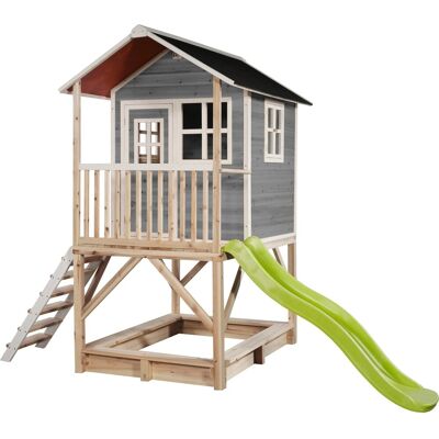 Exit Loft 500 Holzspielhaus - grau Exit Loft 500 Holzspielhaus - grau