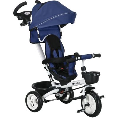 HOMCOM 6 in 1 Dreirad mit Schubstange HOMCOM 6 in 1 Dreirad mit Schubstange