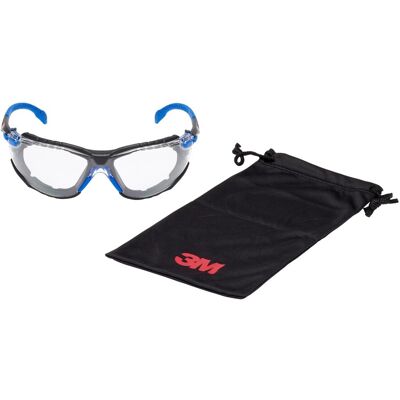 3M Premium-Schutzbrille Solus Klarsichtscheibe Blau-Schwarz 3M Premium-Schutzbrille Solus Klarsichtscheibe Blau-Schwarz