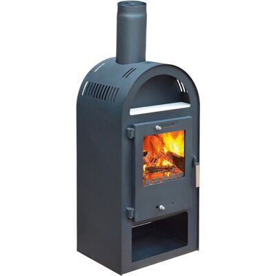 ACCENTE Kaminofen Magna 3.0 UNI-1963 3.0 Stahl Schwarz 7 kW ACCENTE Kaminofen Magna 3.0 UNI-1963 3.0 Stahl Schwarz 7 kW