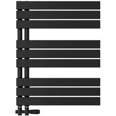 Emke Badheizkörper 76x60cm 479W Schwarz Handtuchwärmer für Badezimmer Handtuchtrockner Emke Badheizkörper 76x60cm 479W Schwarz Handtuchwärmer für Badezimmer Handtuchtrockner