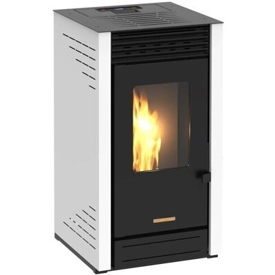 Blaze Pelletofen Maui Stahl Weiß 8 kW Blaze Pelletofen Maui Stahl Weiß 8 kW